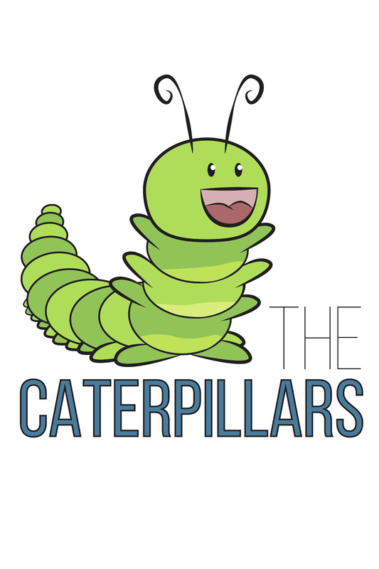 A green caterpillar